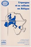 L'épargne et sa collecte en Afrique Image du produit