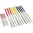15 Diamond Coated Needle Files Jewelers Lapidary Tools