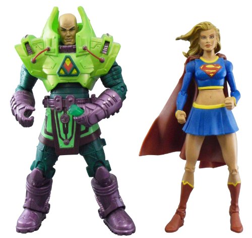  DC Universe Classics Kryptonite Chaos Supergirl and Lex Luthor Action Figure 2-Pack