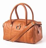 Clava 796 Buckle Barrel Hand/Shoulder Bag - Vachetta Tan