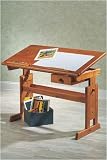 Multi-use Table One-drawer Oak