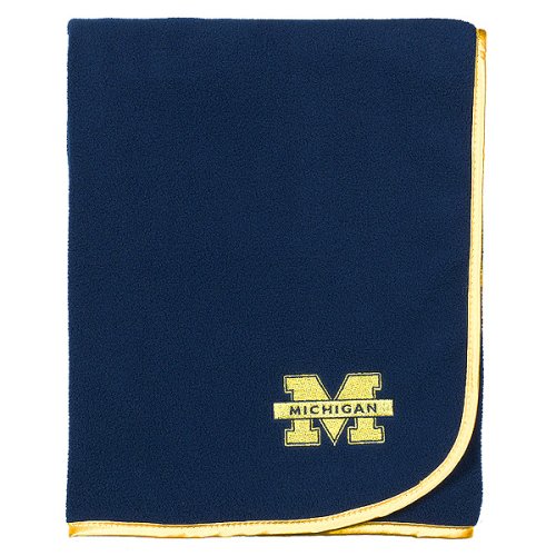 University of Michigan Receiving Blanket