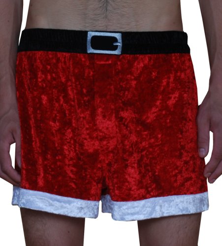 Intimo Men's Santa Boxer With Hat