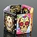 Sugar Skulls Gothic Skull Wood Panel Bracelet