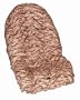 Pink and Brown Zebra Toddler Car Seat Cover