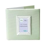 Photo Album with Green Gingham Cover