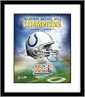 2007 Indianapolis Colts NFL Framed 8x10 Photograph Super Bowl XLI Champions Helmet Logo