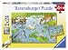 Ravensburger Puzzles Above and Below The Pond, Multi Color (2 x 24 Pieces) RS.545.00