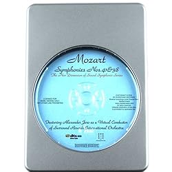 Mozart Favorites: Symphonies No. 41'Jupiter' & 38'Prague' - Blu-ray Music by Alexander Jero with Art and 7.1 DTS-HD 3D Sound Blu-ray Audio Signature Series