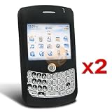 2x Skin Case FOR Blackberry Curve 8300 8310 8320 8330