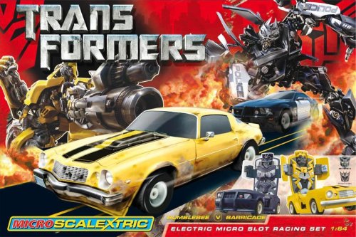 Childrens Toyshop  Toys : Micro Scalextric - Transformers Set