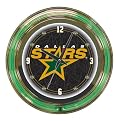 NHL Dallas Stars Neon Clock - 14"