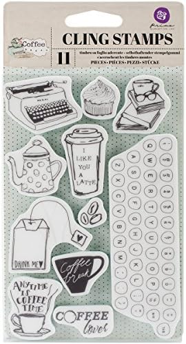 Coffee Break Cling Rubber Stamps 4''X6''-