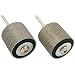 2 Diamond Coated Sanding Drums Jewelers Lapidary 1"