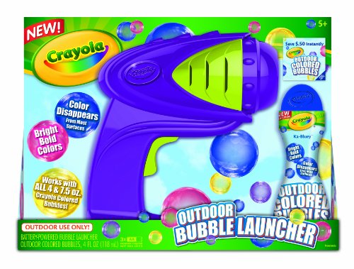 Crayola Powered Bubble Launcher