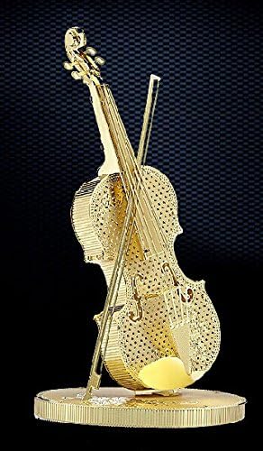 Metal 3D Laser Cut Violin Model Kit