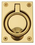 Baldwin 0395102 Oil Rubbed Bronze General Hardware Flush Ring Pull
