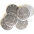 BUY : Silver Milk Chocolate Coins, 1 lb. bag, 91 coins