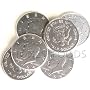 Silver Milk Chocolate Coins, 1 lb. bag, 91 coins