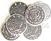 Silver Milk Chocolate Coins, 1 lb. bag, 91 coins