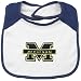 Michigan Wolverines Two Tone Feeding Bib