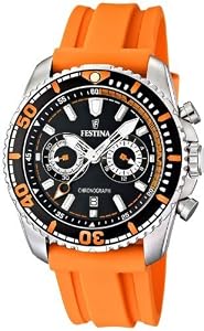 Festina-F16574-Orange-Polyurethane-Quartz