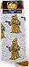 Hyp Star Wars Jawa Pattern Men's Crew Socks Shoe Size 6-12 Grey