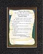 Personalized Touching and Heartfelt Poem for Motivations - Eight Requirements for Contented Living . . Poem on 11 x 14 inches Double Beveled Matting