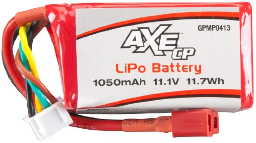 Great Planes LiPo 3S 11.1V 1050mAh Axe CP 2.4