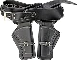 Denix Replicas 021L Black Embossed Tooled Leather Right Draw Holster Fits Waist 40-44