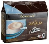 Gevalia Skinny Cappuccino, Fat Free (8 Servings), 16-Count T-Discs for Tassimo Coffeemakers (Pack of 2)