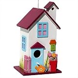 TRAUMHAFTES COTTAGE-VOGELHAUS NISTKASTEN AUS HOLZ