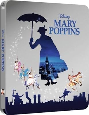 Mary Poppins Limited Edition Steelbook [Blu-Ray Disney Exclusive] NEW
