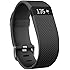 Fitbit Charge HR Wireless Activity Wristband, Black, Large