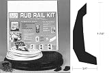 Taco VINYL RUB RAIL, ARCT WHT 30' V11-4135WHA30-3 (Image for Reference)