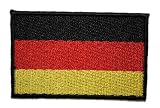 Produkt-Bild: Deutschland 5,8 cm * 3,8 cm B&Uuml;GELBILD AUFN&Auml;HER APPLIKATION Fahne Wappen Flagge Nationalflagge Bundesflagge deutsche schwarz rot gold Emblem Logo L&auml;nderflagge Patch