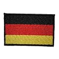 Deutschland 5,8 cm * 3,8 cm B�gelbild Aufn�her Applikation Fahne Wappen Flagge