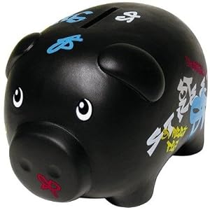 Street Pig Posh Piggy Bank by Bud