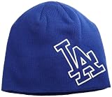 MLB Men's Los Angeles Dodgers Mammoth Beanie Knit (Royal, One Size)