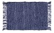 Extra Weave USA Handwoven Cotton Denim Rug, 2' X 3'