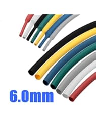 From Amazon.com. Click for details:
 EXCITED PROMOTION 1/4 Inch 1M 6.0MM 2:1 Polyolefin Heat Shrink Tube Sleeving Wrap EXCITED PROMOTION 1/4 Inch 1M 6.0MM 2:1 Polyolefin Heat Shrink Tube Sleeving Wrap
