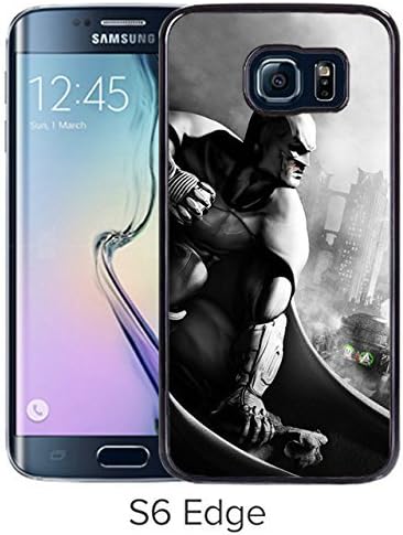Durable and Fashionable Case Design with Batman 31-1 Samsung Galaxy S6 Edge Black Phone Case