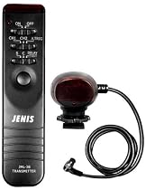 Jenis J-ND700-DS-I Dual-Channel IR Wireless Controller for Nikon D700/D300/D200 with steps (Black)