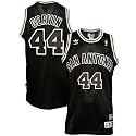 adidas San Antonio Spurs #44 George Gervin Black Soul Swingman Basketball Jersey
