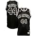 adidas San Antonio Spurs #44 George Gervin Black Soul Swingman Basketball Jersey