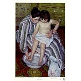 The Bath Art Poster Print by Mary Cassatt, 8x11