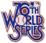 1979 World Series Official 76th Anniversary MLB Baseball Patch - Pittsburgh Pirates over Baltimore O