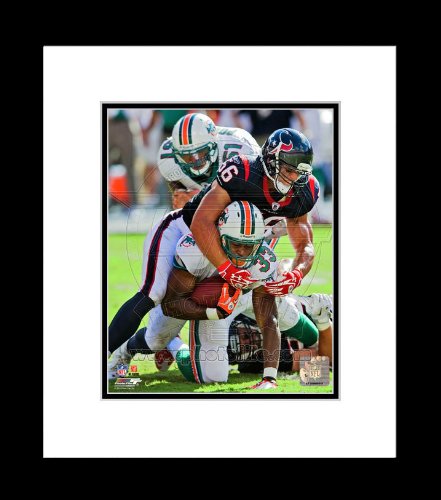 Houston Texans Brian Cushing 2011 Action Framed Picture 8x10