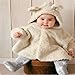 Genda 2Archer Cute Baby Clothes Rabbit Reversible Soft Cloak for Baby Kids Hood Cape
