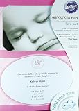 Wilton Pink Little Princess Baby Girl Birth Announcements 50 Sets
